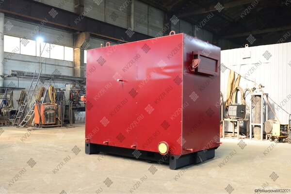 Промышленный котел на дровах 400 кВт