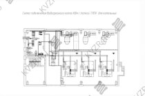 Схема подключения и монтажа водогрейного промышленного котла КВм-1,5 с ТЛПХ